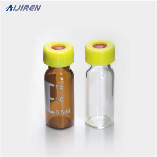 high quality autosampler glass vials graduated spot